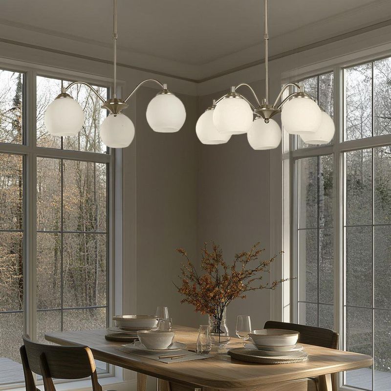 Set de Lámparas Colgantes de 3 y 5 Luces