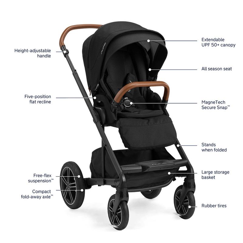 Carruaje de Paseo MIXX Next Color Caviar
