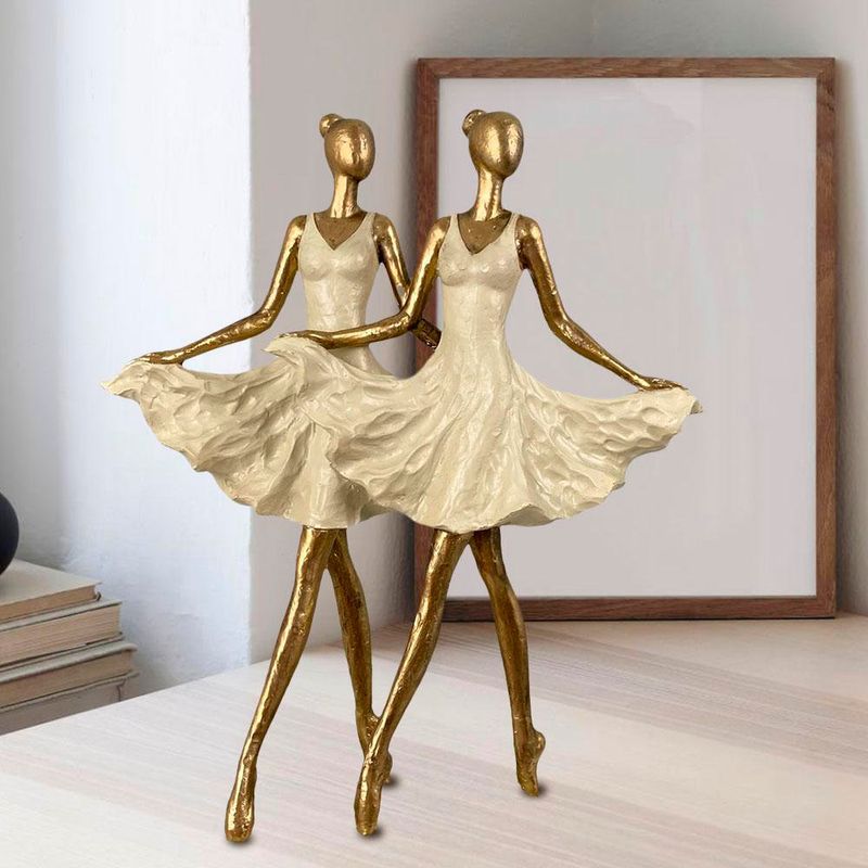 Figura Decorativa Bailarinas