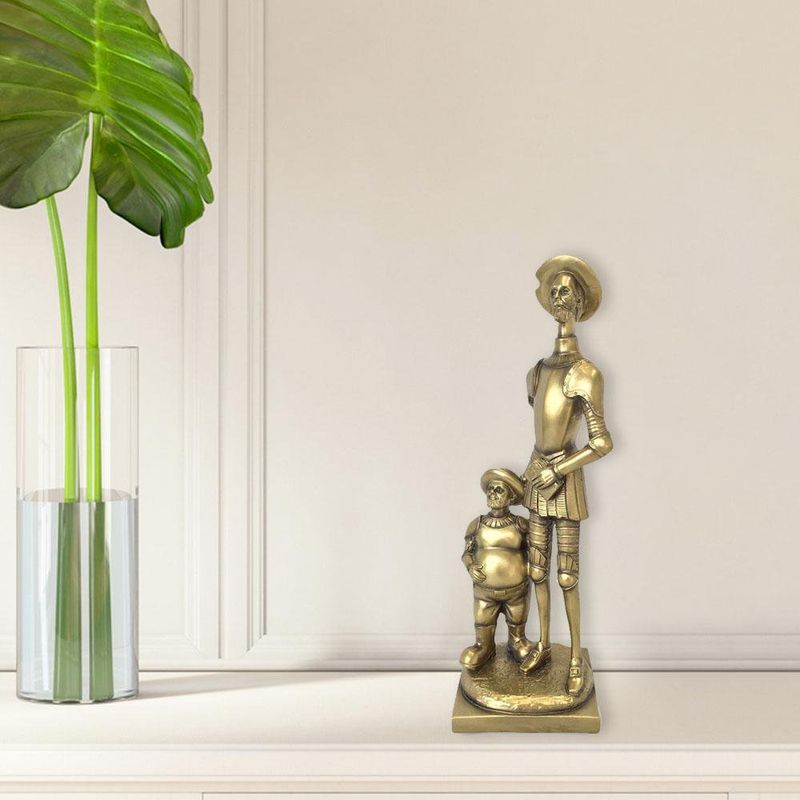 Figura-don-Quijote-Dorado