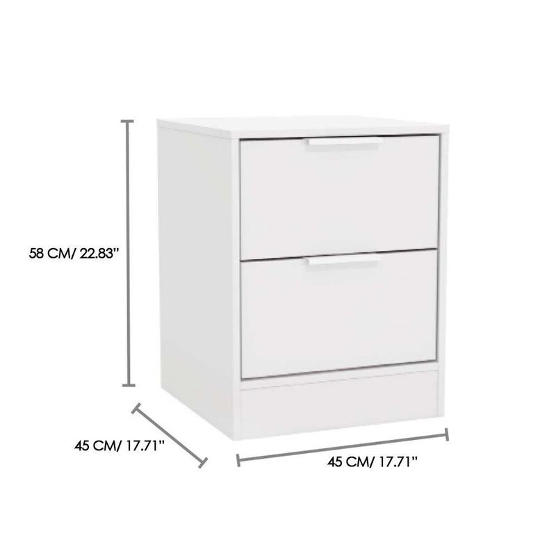 Mesa de Noche Ari Blanca