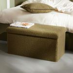 Banca Plegable con Almacenamiento Olivo