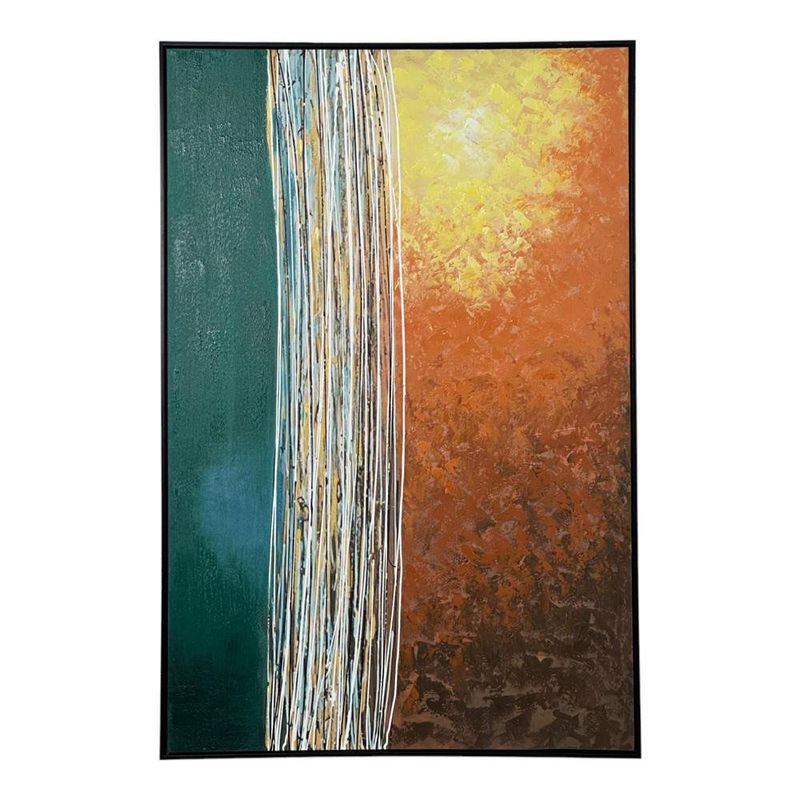 Cuadro Abstracto con Marco 80x120 cm