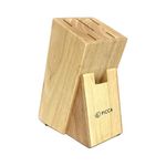 Set de Cuchillos 7 Piezas con Base de Madera