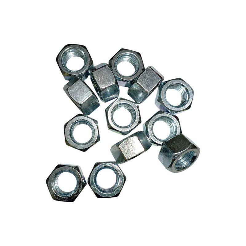 Tuerca Hexagonal Grado 2 Galvanizada 3/8" Granel