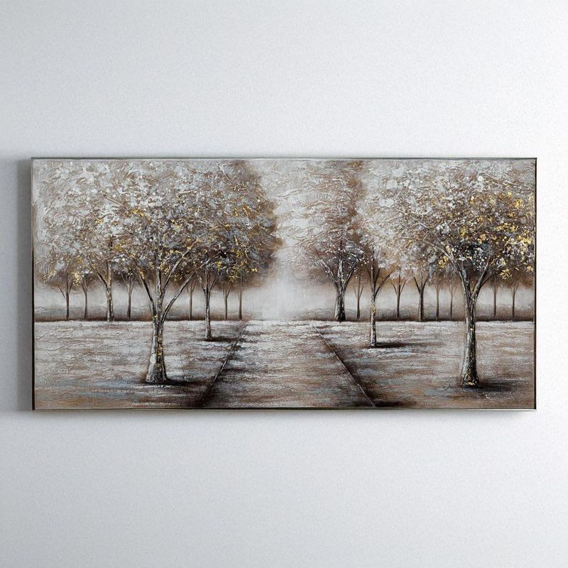 Cuadro Paisaje con Marco 142x72cm