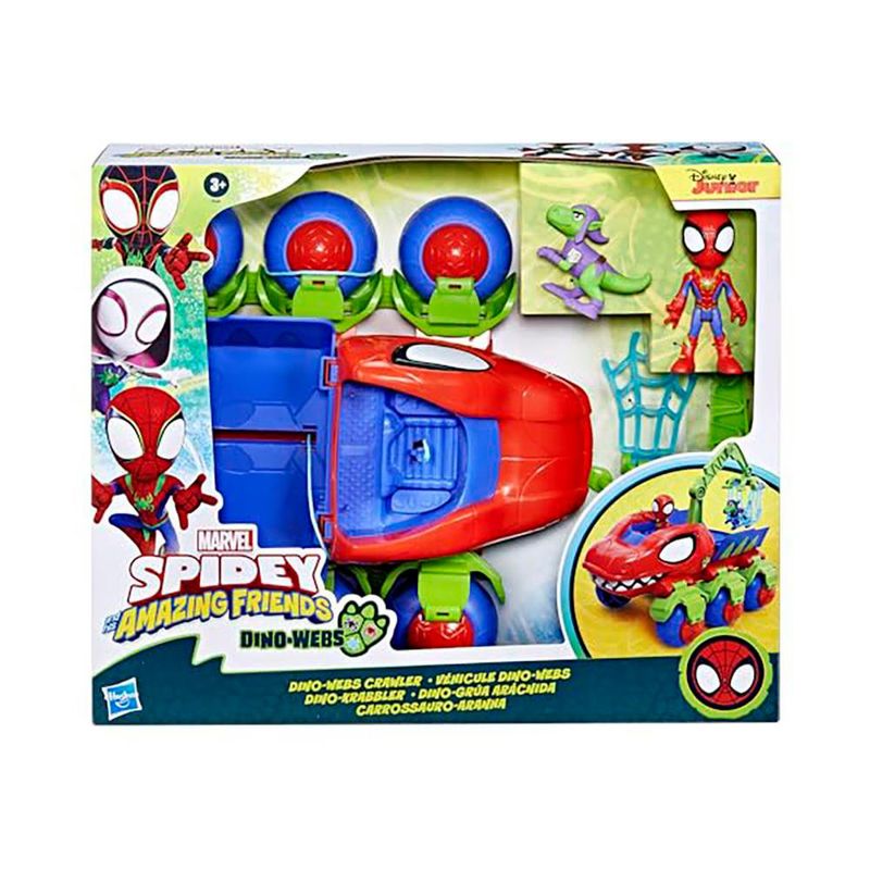 Vehículo Dino-Webs Crawler de Spidey y Sus Amigos Asombrosos