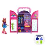 Barbie Chelsea y Armario de Juguete con Ropa y Accesorios, Set de 17 Piezas