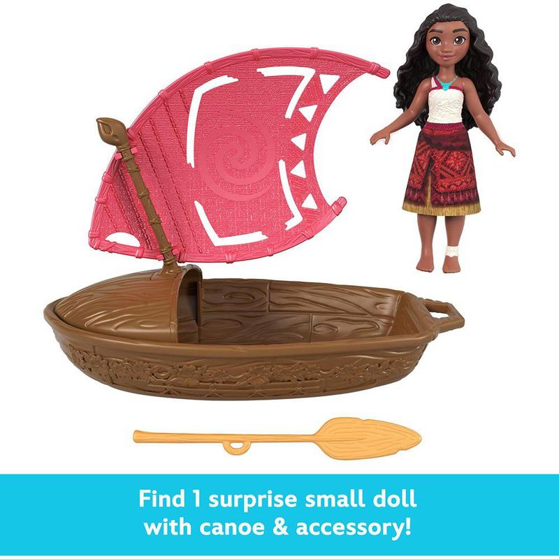 Muñeca Princesa Disney con Canoa Diseños Surtidos
