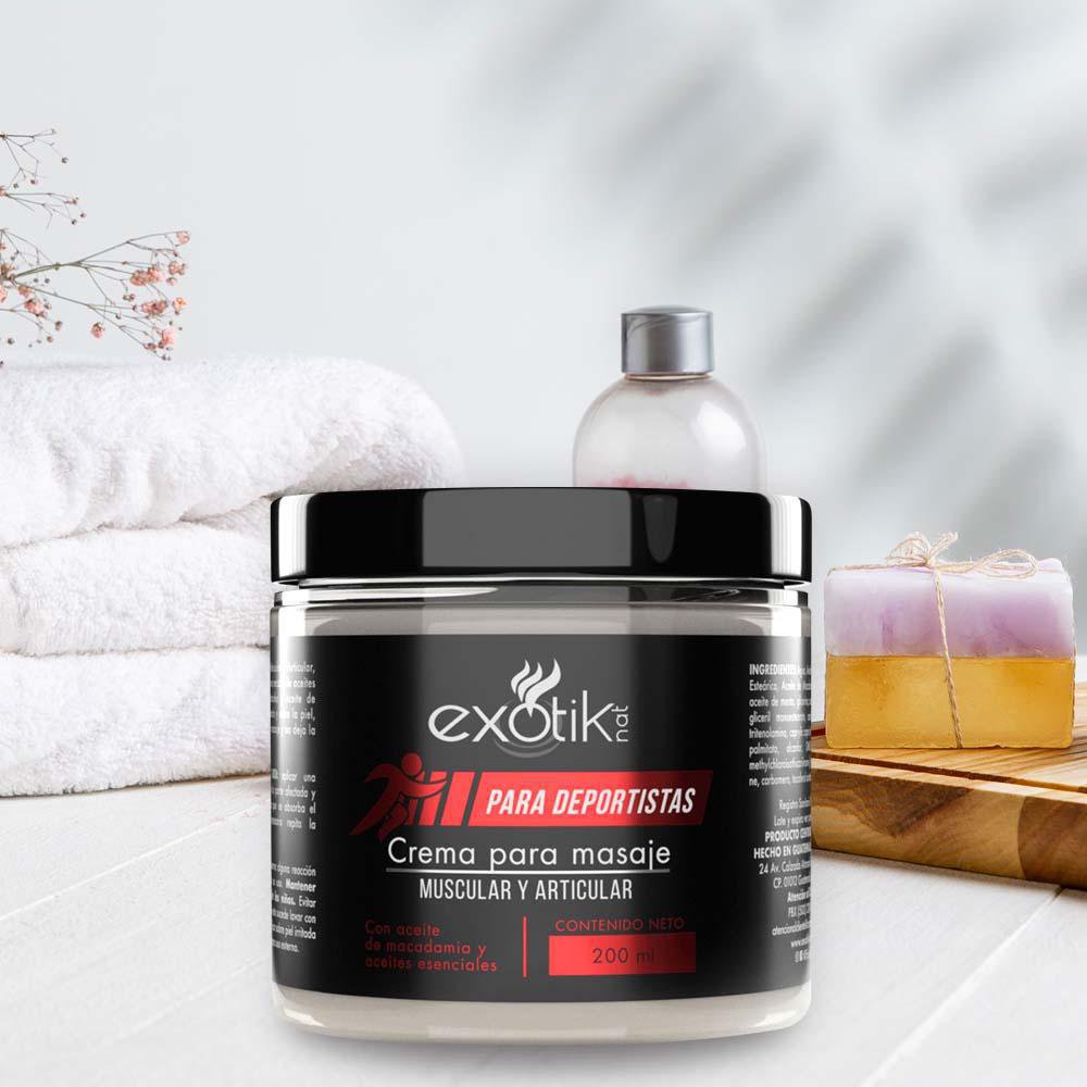 Crema para Masaje Muscular y Articular Cemaco