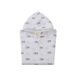Toalla Tipo Poncho con Diseño de Caballitos