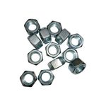 Tuerca Hexagonal Galvanizado de 3/8 Plg0