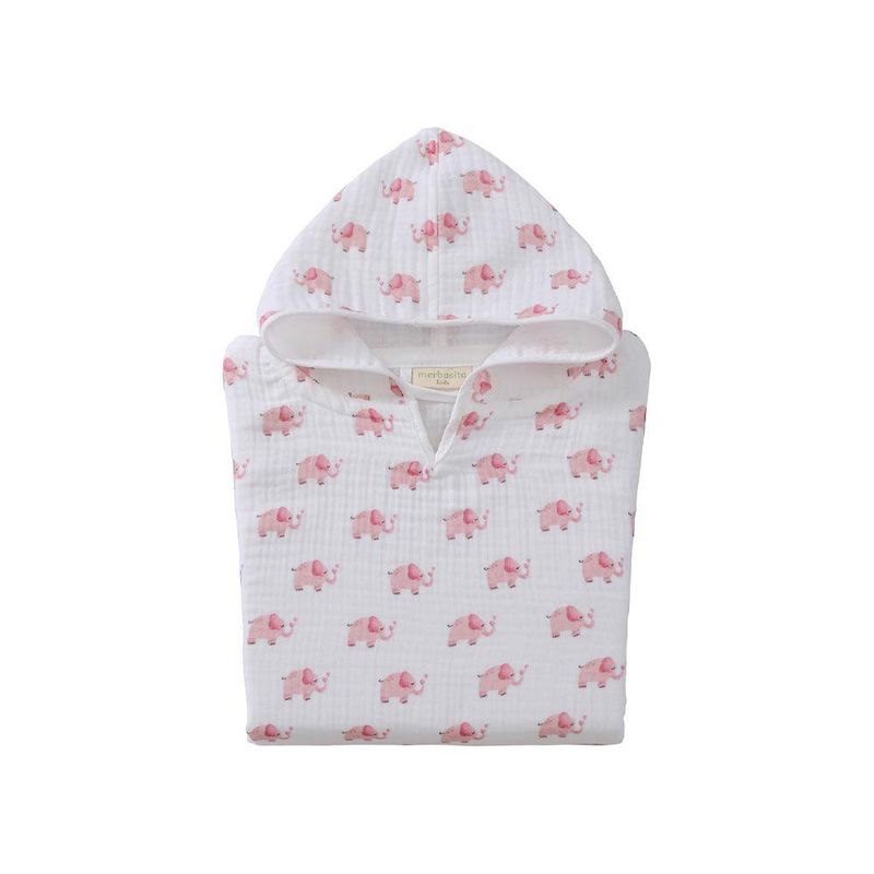 Toalla Tipo Poncho con Diseño de Caballitos