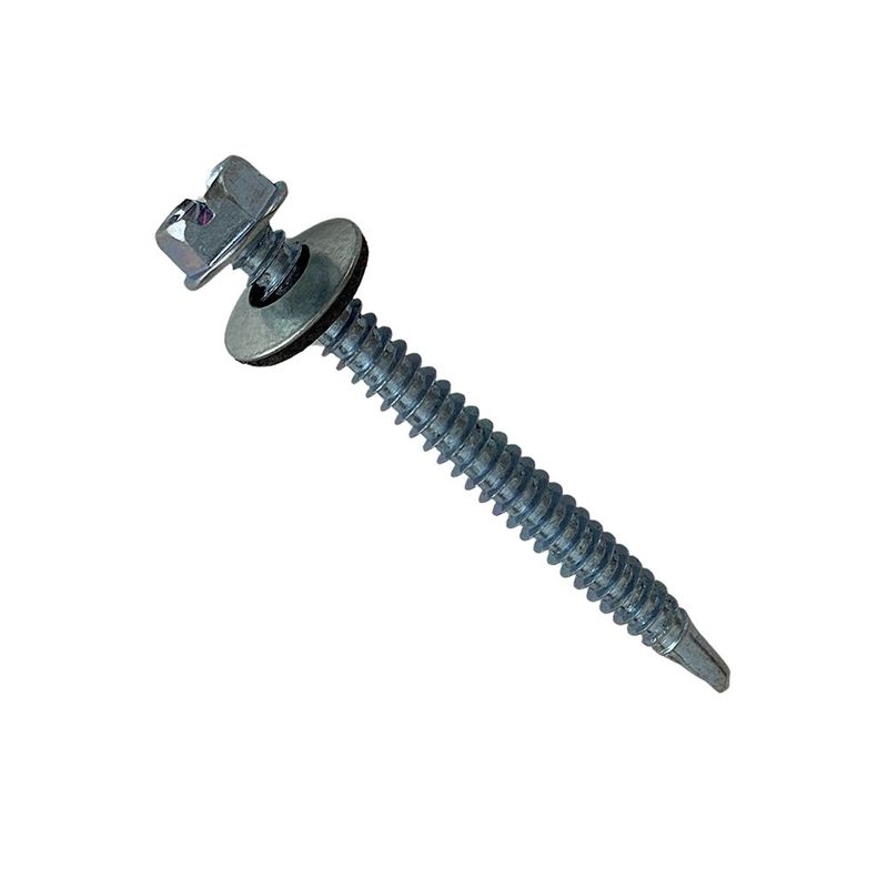 Set de 100 Tornillos Polser 1/4 x 2 1/2 Plg