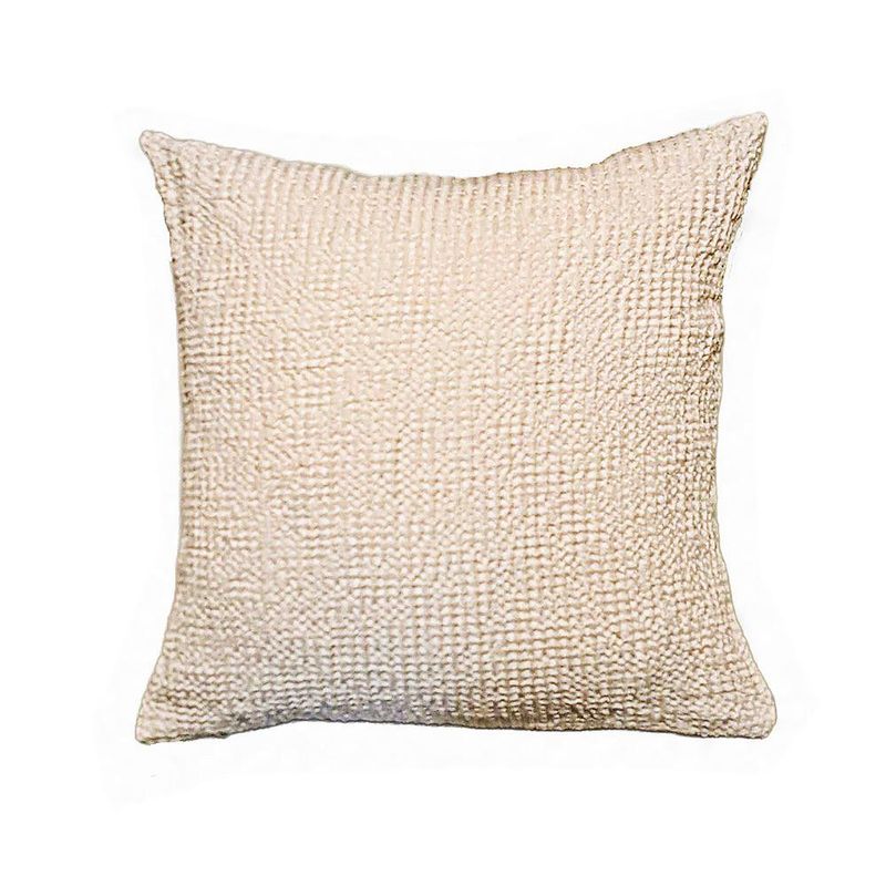 Funda para Cojín Beige 45 x 45 Cm