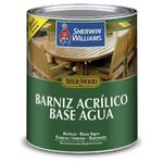 Barniz Base Agua Semibrillante 1/4 Gal - Sherwin Williams