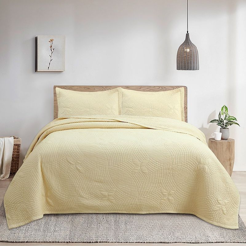 Set de Cubrecama Nude Crema Varios Tamaños