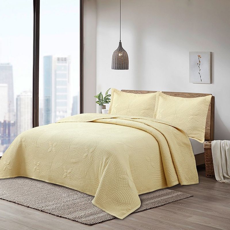 Set de Cubrecama Nude Crema Varios Tamaños