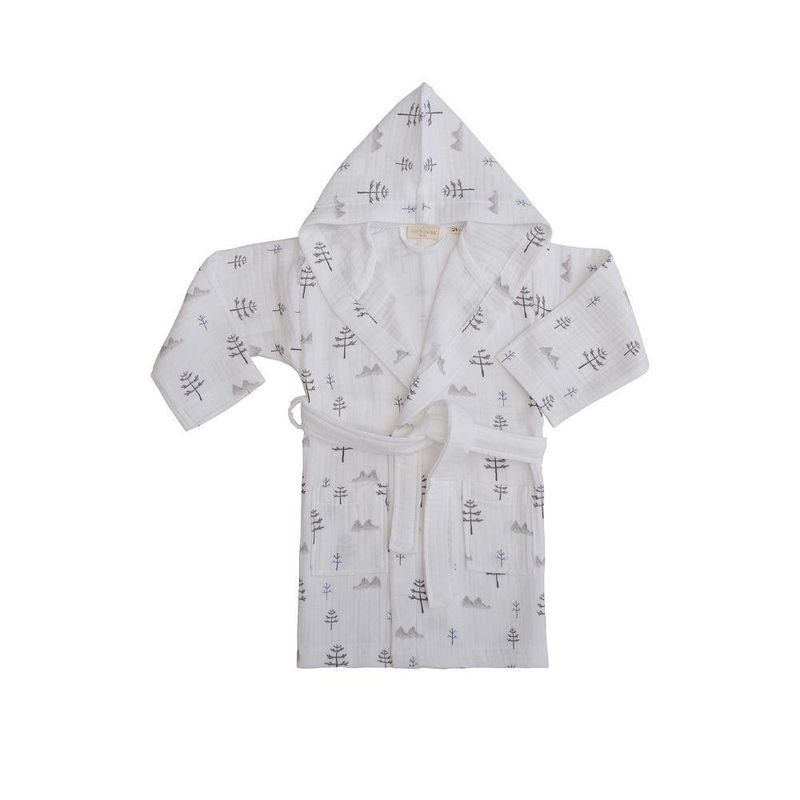 Bata de Baño Infantil con Capucha Conejos 2-4 Años