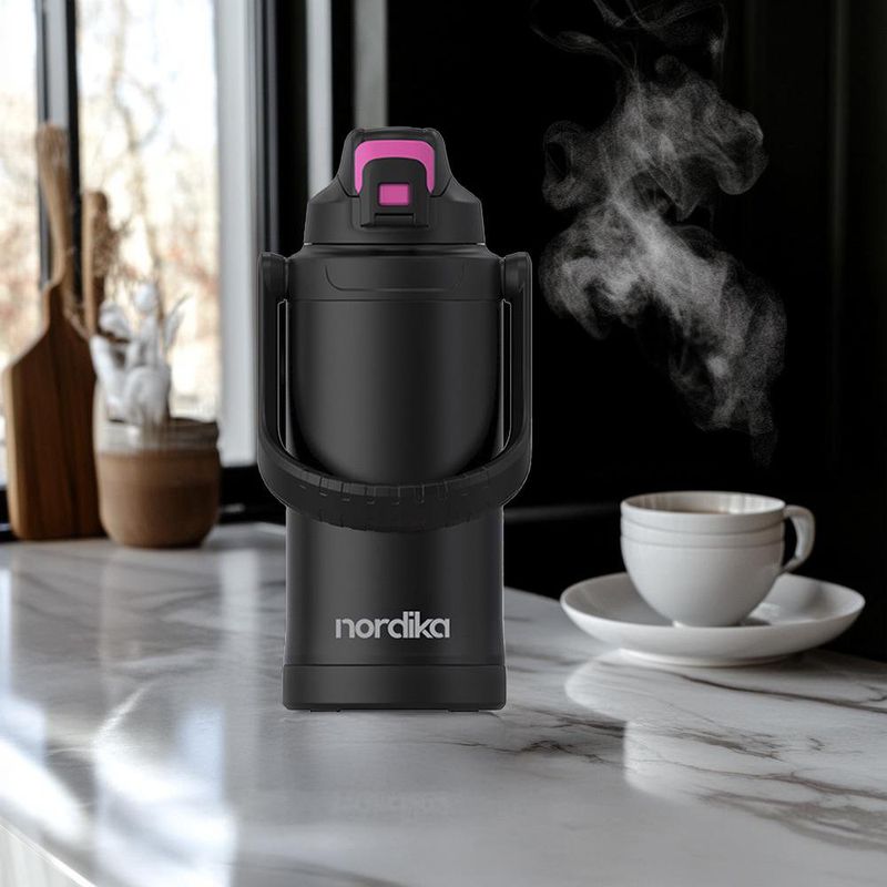 Termo Acero Inoxidable 2 L Negro