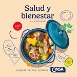 Olla Esmaltada Alta con Tapa Azul