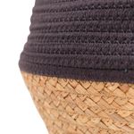 Canasta Decorativa Deco Fusain con Asa Cinnamon 27 x 23 Cm