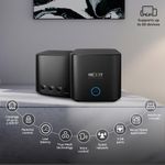 Set de 2 Routers Inalámbricos Mesh Bolt AC1200 Negros