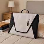 Bolsa para Empaque de Prenda Gris y Negro