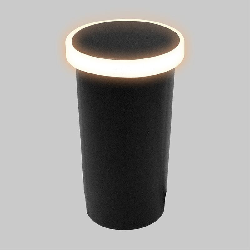 Lámpara de Camino LED Negra de 2 W Luz Cálida