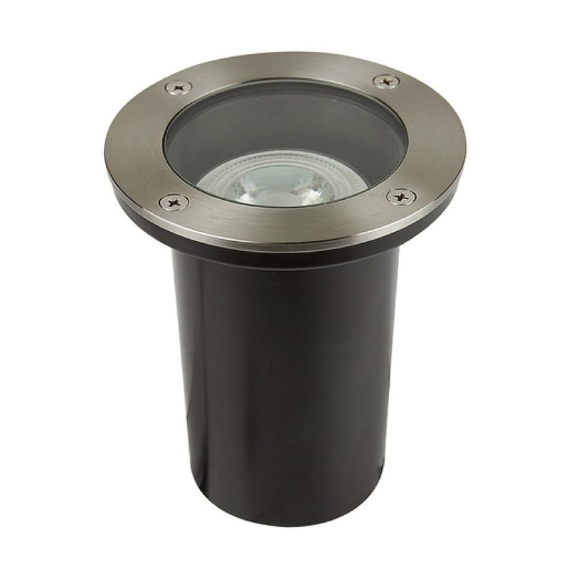 Lámpara de Piso para Exterior Negra IP65