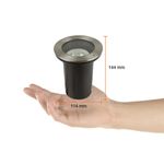 Lámpara de Piso para Exterior Negra IP65