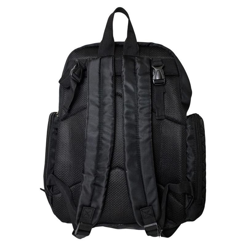 Pañalera Tipo Mochila Textura Negra