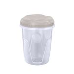 Cilindro Domo con Rosca 4 Tazas Marfil