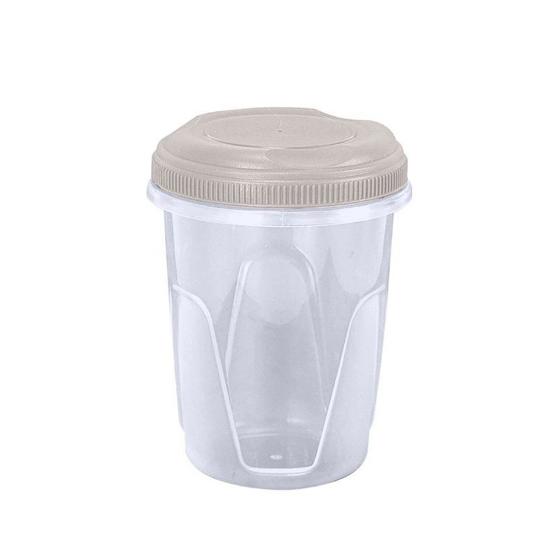 Cilindro Domo con Rosca 4 Tazas Marfil