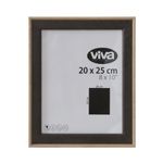 Marco de Fotos Tipo Madera Bicolor 20x28Cm