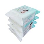 Toallas Desmaquillantes Aceite de Té 120 Unidades
