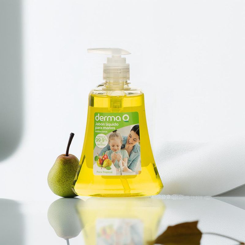 Jabón Líquido Para Manos 440 Ml Pera Tropical - Derma-Q