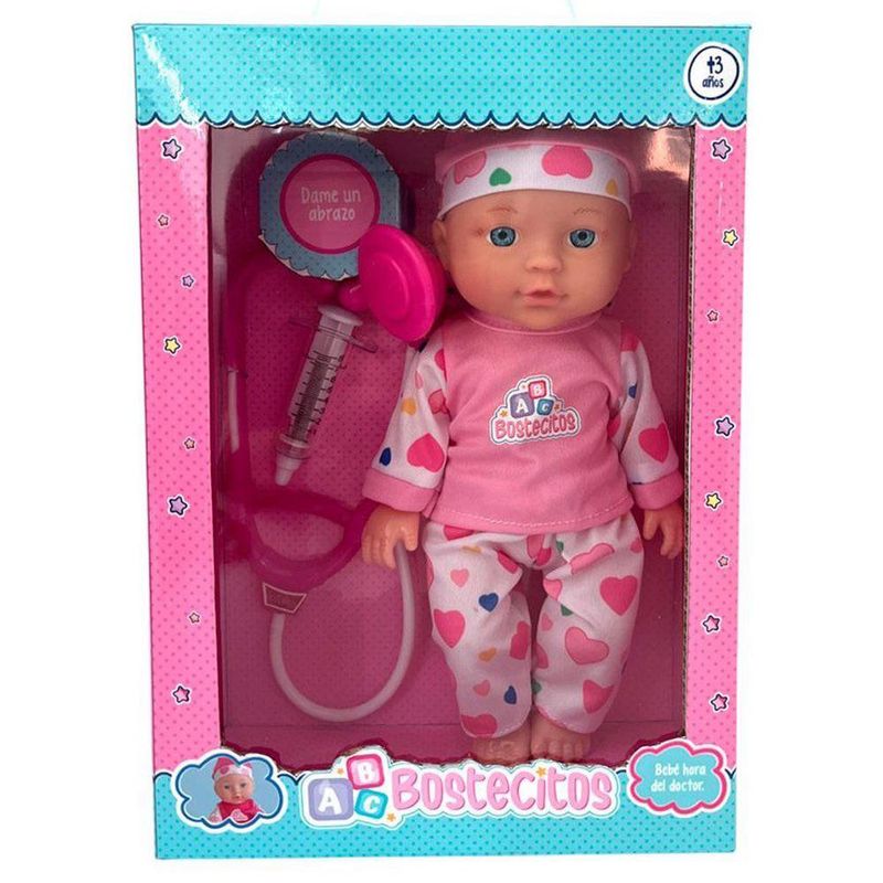 Muñeca Bostecitos ABC Hora del Doctor