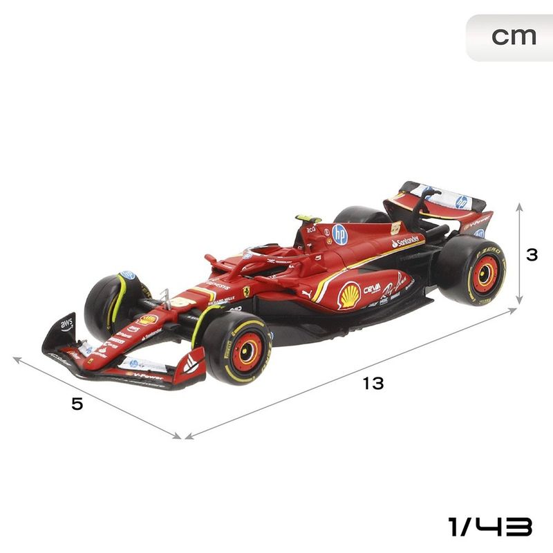 Réplica a Escala 1:43 del Ferrari SF-24 de Carlos Sainz