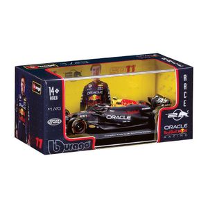 Réplica a Escala 1:43 del Red Bull Racing RB20 de Max Verstappen con Casco
