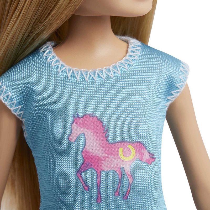 Barbie Clases de Equitación con 2 Muñecas y Caballo