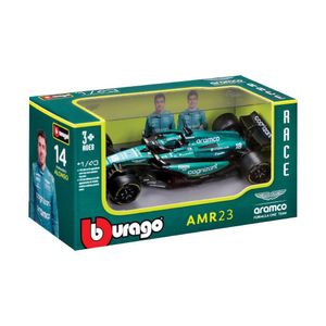 Réplica a Escala 1:43 del Aston Martin AMR23 de Fernando Alonso