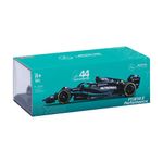 Réplica a Escala 1:24 del Mercedes-AMG W14 de Lewis Hamilton con Casco