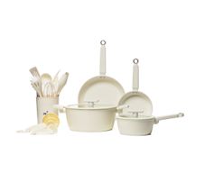 Batería de Cocina Fiori 26 Piezas Crema