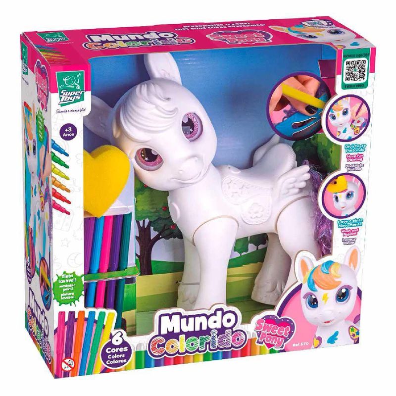 Figura-para-Pintar-Sweet-Pony