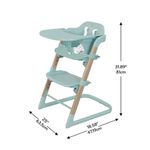Silla de Comer Cibo Sage Verde