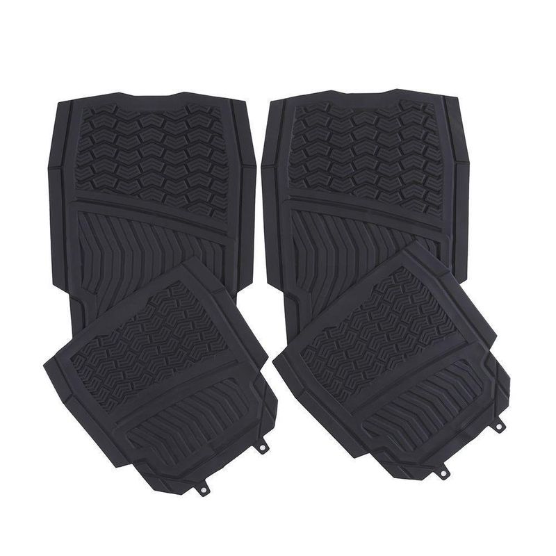 Alfombra Para Auto De Hule - FMQ Varios Colores