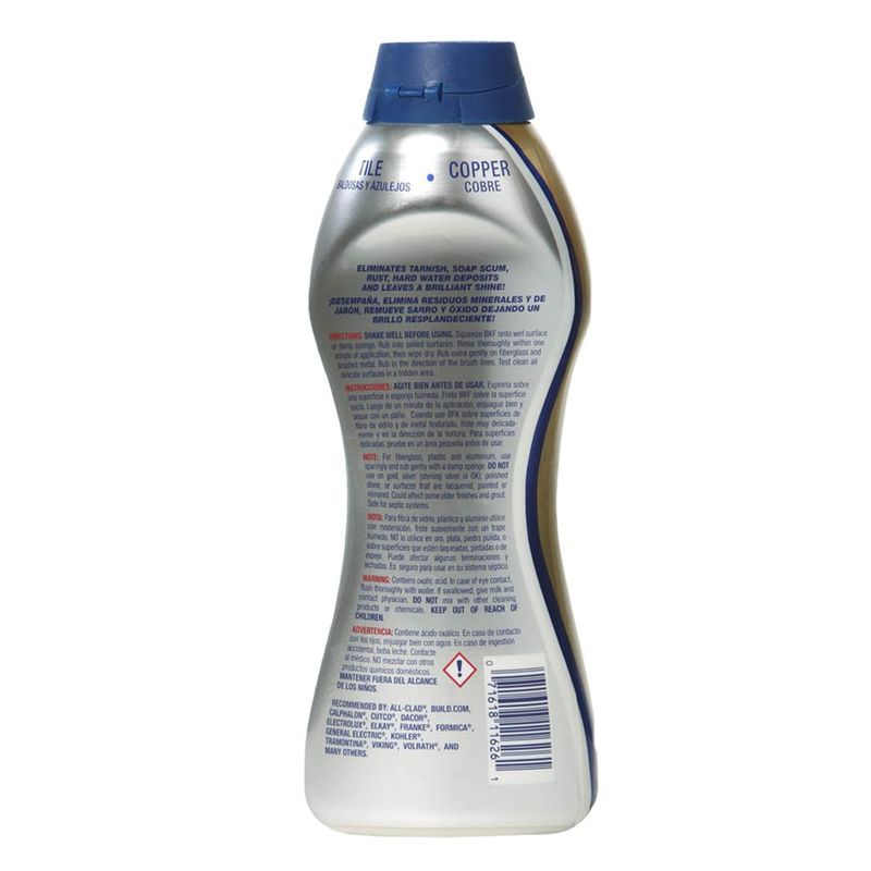 Limpiador Líquido Soft Cleanser para Acero Inoxidable 384 Ml