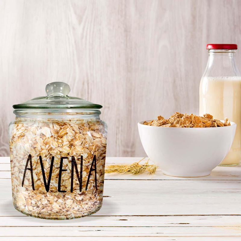 Frasco para Avena con Tapa 900 Ml