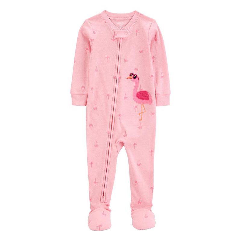 Pijama para Bebé con Diseño de Flamenco Rosado Varias Tallas